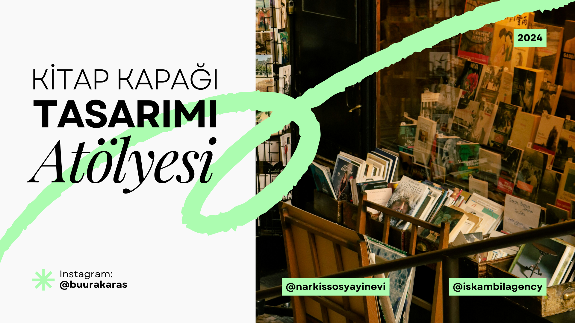 Ücretsiz Kitap Kapağı Tasarım Atölyesi Sunum dosyası