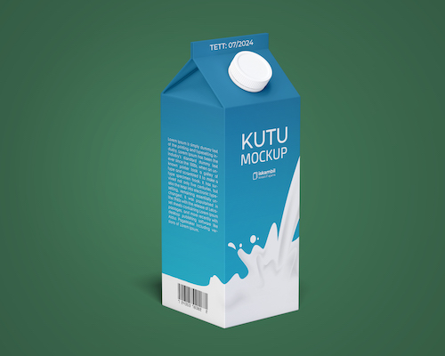 Ücretsiz Kutu Mockup PSD